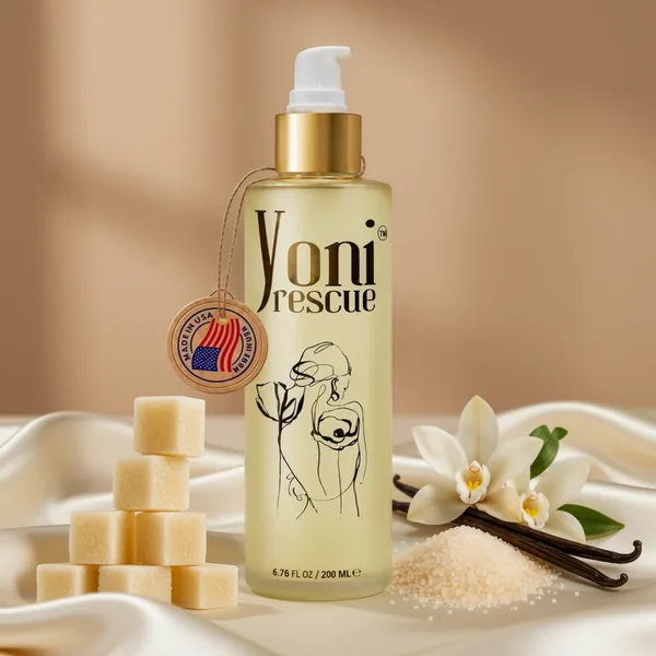 Yoni Rescue Vanilla Body Oil for Women, 6.76 oz