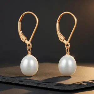 LILY LUSTRE Pearl Earrings for Women