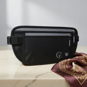 Vantamo Money Belt with RFID for Men & Women
