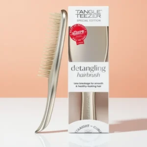 Tangle Teezer Chrome Ultimate Detangler Brush, Gold