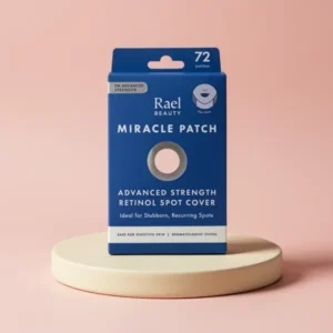 Rael Miracle Retinol PM Spot Cover Hydrocolloid Acne Pimple Patches, 72 Count