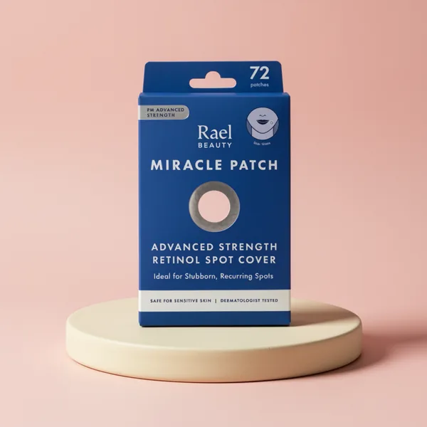 Rael Miracle Retinol PM Spot Cover Hydrocolloid Acne Pimple Patches, 72 Count