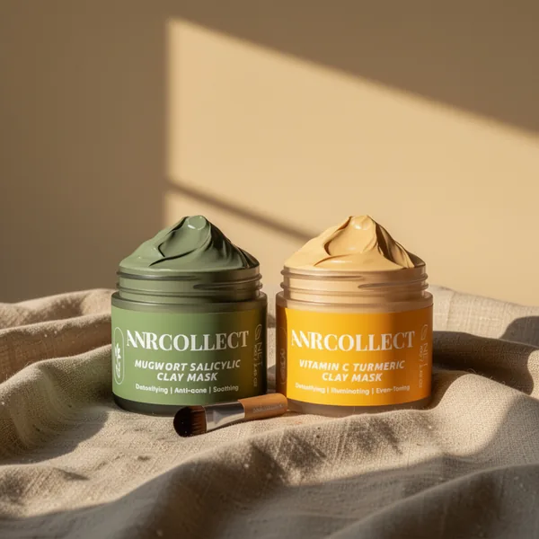 ANRCOLLECT Clay Mask, 280 g, 4-Pack