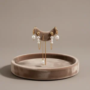 Moodear Gold-Tone Earrings for Women