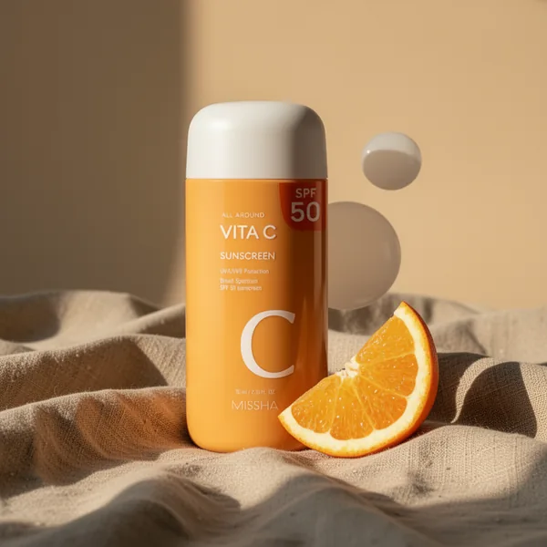 MISSHA All Around Vita C Sunscreen, 2.36 oz