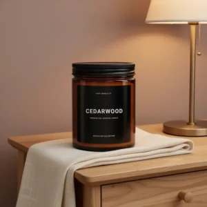 1OAK Cedarwood Candle, 7 oz