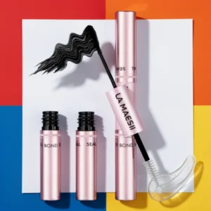 LA MAESII Lash Cluster Glue 2 in 1 Lash Bond and Seal Black Eyelash