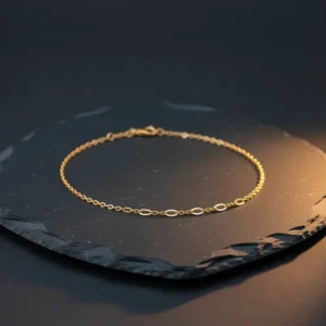 14K Gold Plated Chain Necklace for Women
