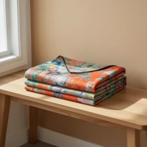 PoeticEHome Soft 100% Wool Scarf for Women