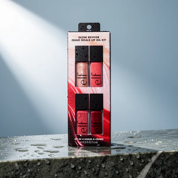 E.l.f. Glow Reviver Quad Goals Lip Oil