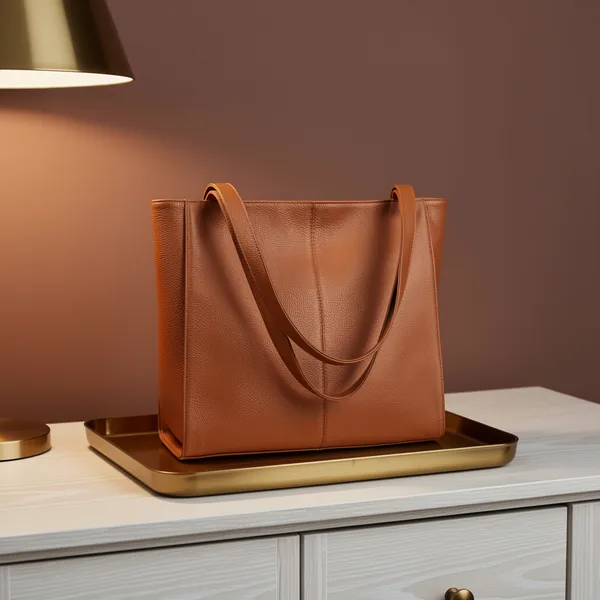 befen Genuine Leather Tote Bag for Women