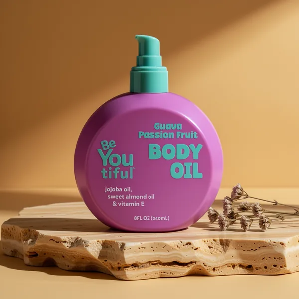 BeYoutiful Moisturizing Body Oil for Kids, 8 oz