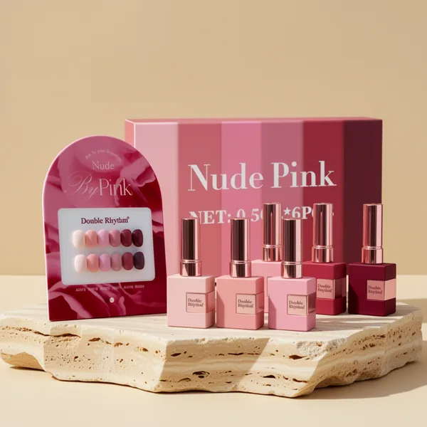 Double Rhythm Gel Polish, 15 ml, 6 Pieces