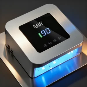 GAOY Cordless UV LED Nail Lamp, White