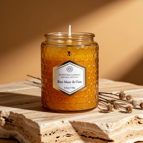 Natural Soy Wax Jar Candles for Home, 33 oz, 6-Pack