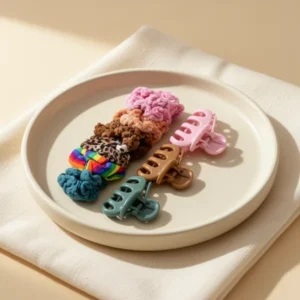 OAOLEER Acrylic Scrunchie Holder