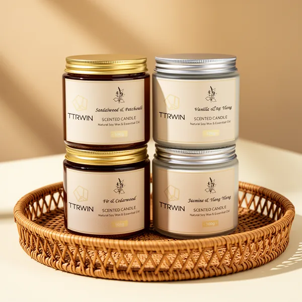 TTRWIN Scented Candle, 4 Pieces