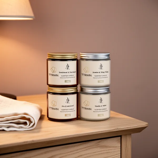 TTRWIN Scented Candle, 4 Pieces
