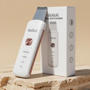 GUGUG Waterproof Skin Scrubber 4-in-1 Facial Spatula Pore Cleaner