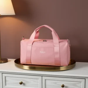 19 Pink Personal Gym Bag for Women, 19-Inch