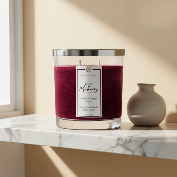 Colonial Candle Wild Mulberry, 8 oz