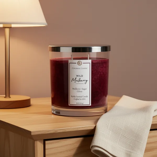 Colonial Candle Wild Mulberry, 8 oz