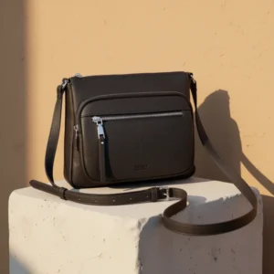 befen Anti Theft Genuine Leather Crossbody Bags for Women