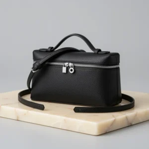 DORIS&JACKY Small Leather Crossbody Bag for Women