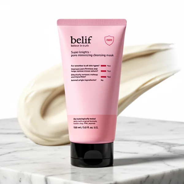 belif Super Knights Pore Minimizing Cleansing Mask, 5.0 fl oz