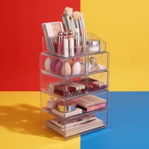 Vtopmart 5 Tier Clear Makeup Organizer