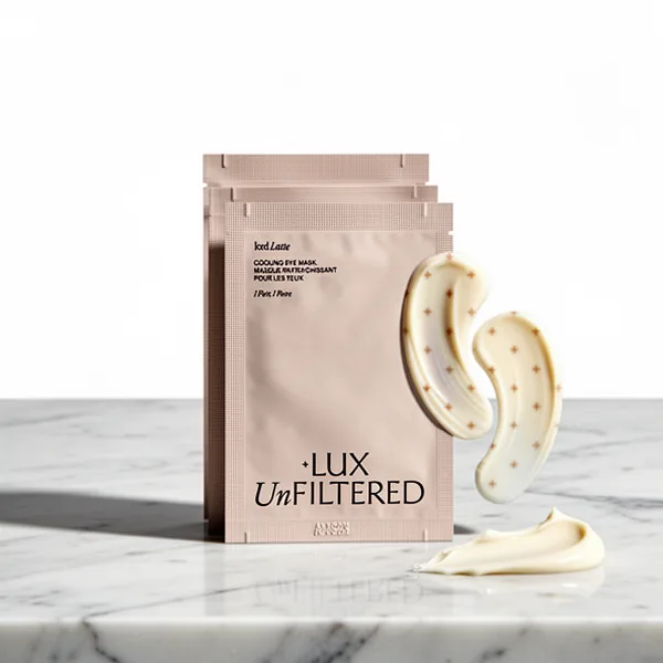 + Lux Unfiltered Iced Latte Cooling Under Eye Patches
