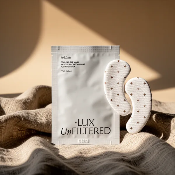 + Lux Unfiltered Iced Latte Cooling Under Eye Patches