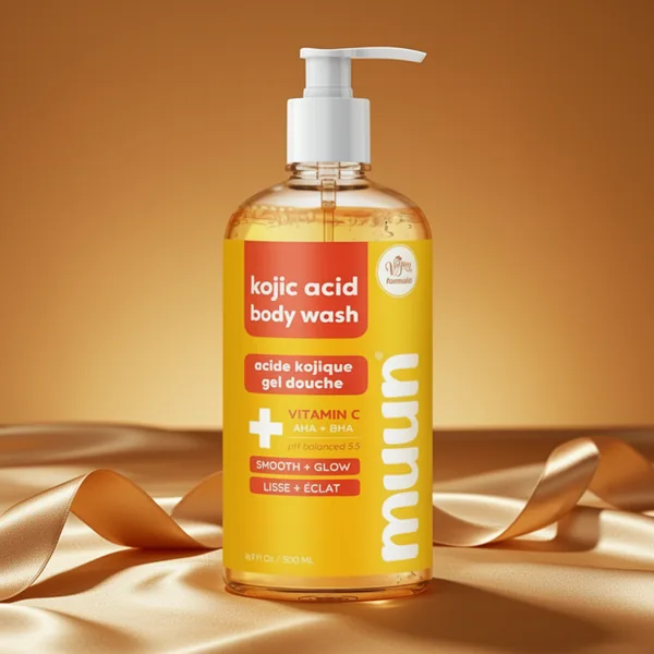 Muun Exfoliating Body Wash, 16.9 fl oz