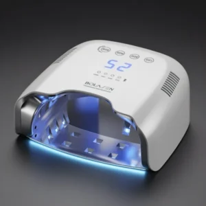 BOLASEN P30 Pro Cordless Rechargeable UV LED Nail Lamp, White