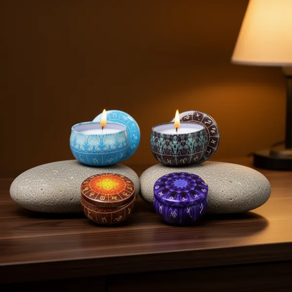 Zodiac Scented Candles, 12-Pack