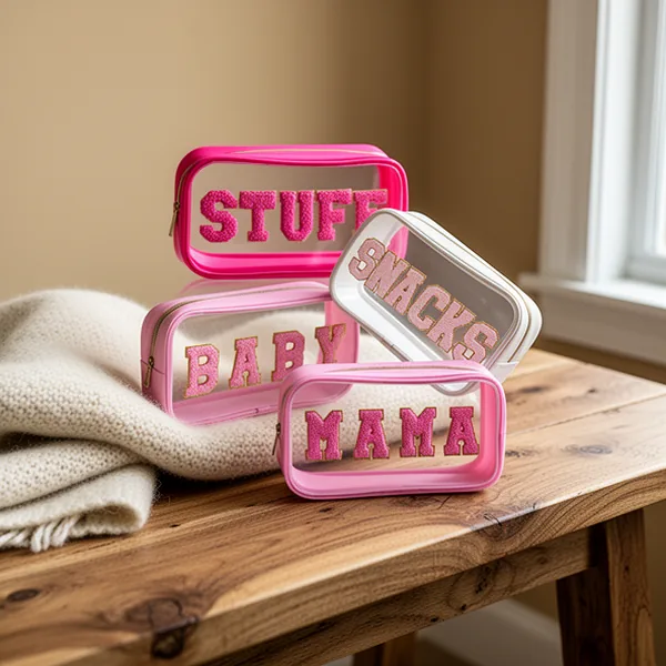 Mama and Baby Toiletry Bag, 4 Pieces