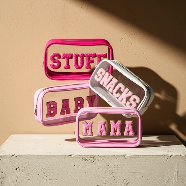 Mama and Baby Toiletry Bag, 4 Pieces