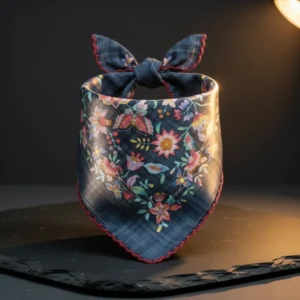 Soft Cotton & Viscose Floral Bandanas