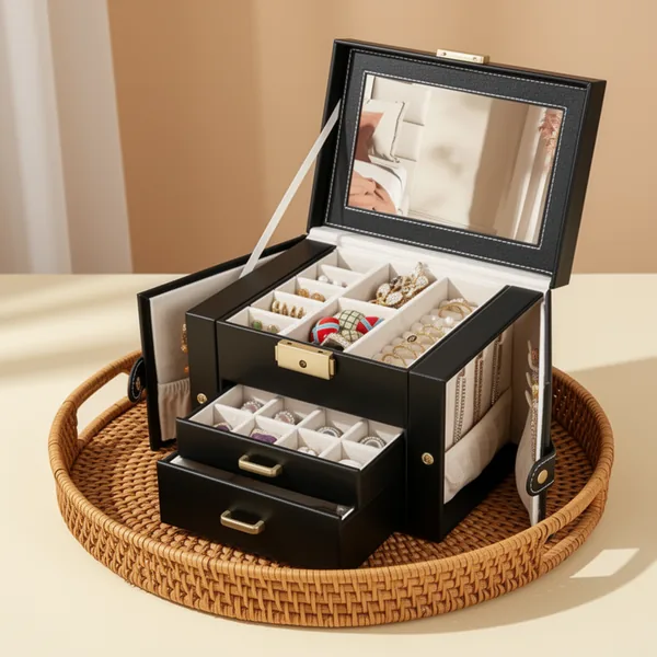 TORIBIO Jewelry Box for Women