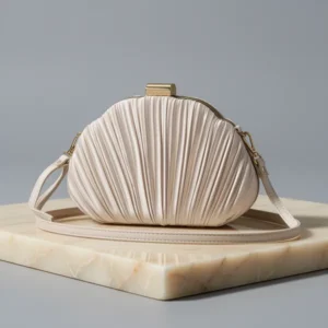 QWINEE Women's Shell Shaped Clutch Purse