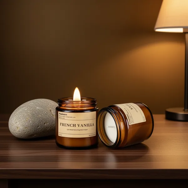 fissiworx Scented Candles, 9-Pack, Sage