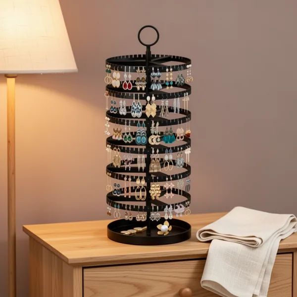 MODOWEY Rotating Earring Holder
