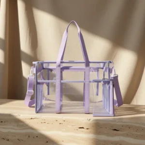 Sisipoet Women Clear Beach Bag