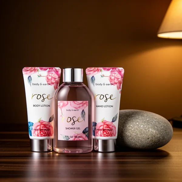 BODY & EARTH Spa Gift Set for Women, 5 Pieces