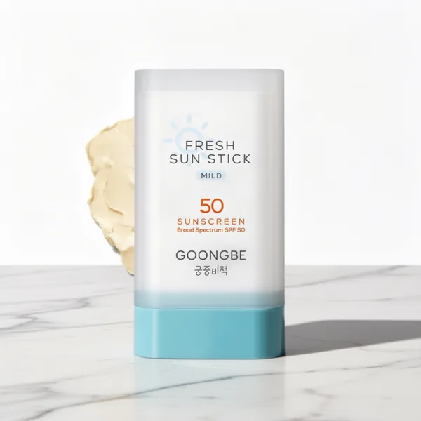 GOONGBE Fresh Sun Stick Mild SPF 50, 0.49 oz