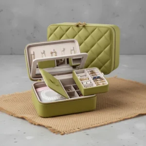 Velvet Travel Jewelry Organizer