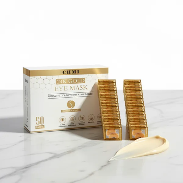 CHMI 24K Gold Under Eye Patches, 200 Pairs