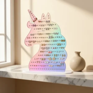 NiHome Unicorn Earring Holder
