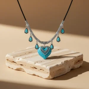 KISS WIFE Western Turquoise Jewelry Set for Women