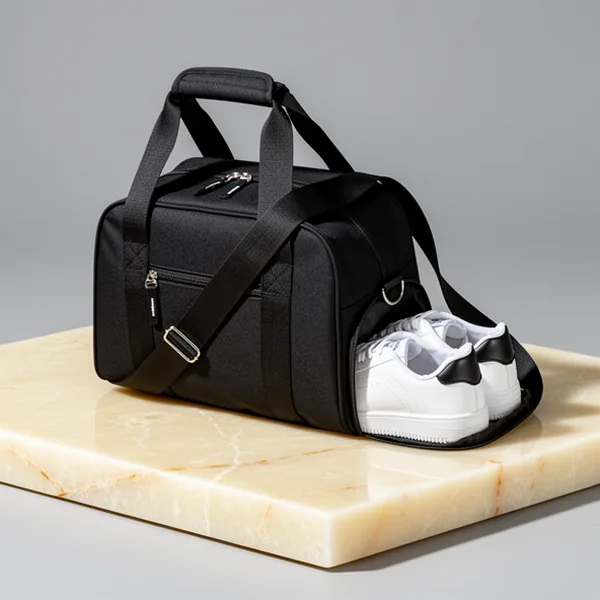 Searock Small Gym Bag with Shoe Compartment, 14-Inch